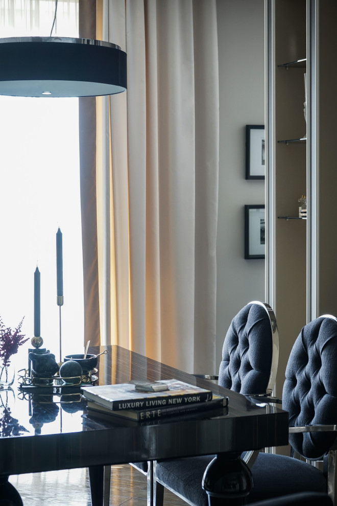 Дизайн интерьера трёхкомнатной квартиры