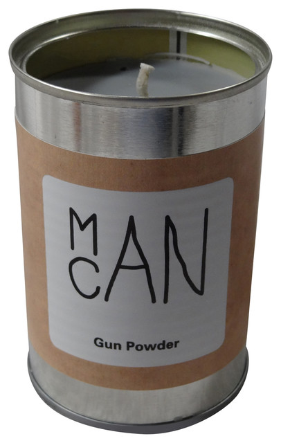 Mancan Candle Gun Powder Scent - Contemporary - Candles - by The Beaver  Creek Candle Company | Houzz
