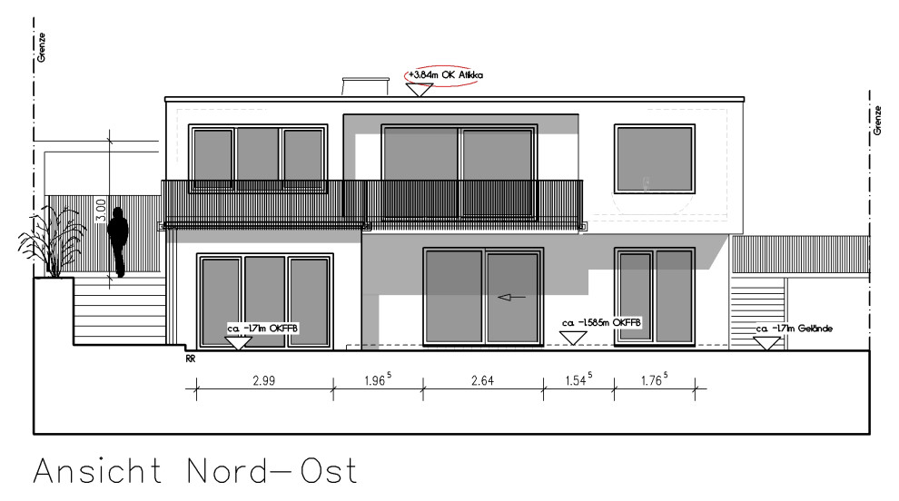 Einfamilienhaus mit Sanierung des Bestands und Erewiterung durch einen Anbau