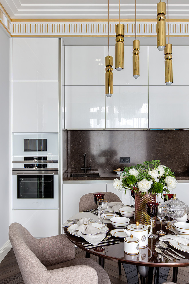 Современная росокшь - квартира в стиле арт-деко в ЖК "BALCHUG RESIDENCE"