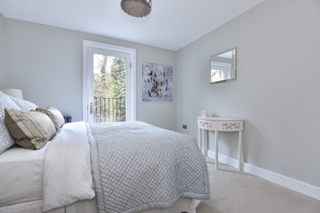Peckham conversion to three flats contemporary-bedroom