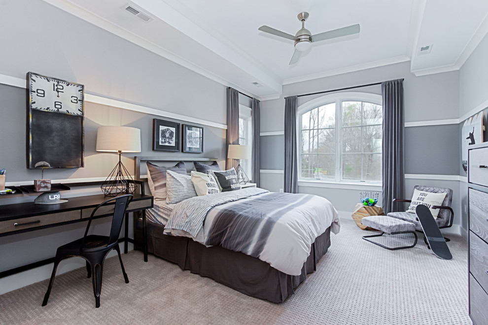 Bedroom - transitional bedroom idea in DC Metro