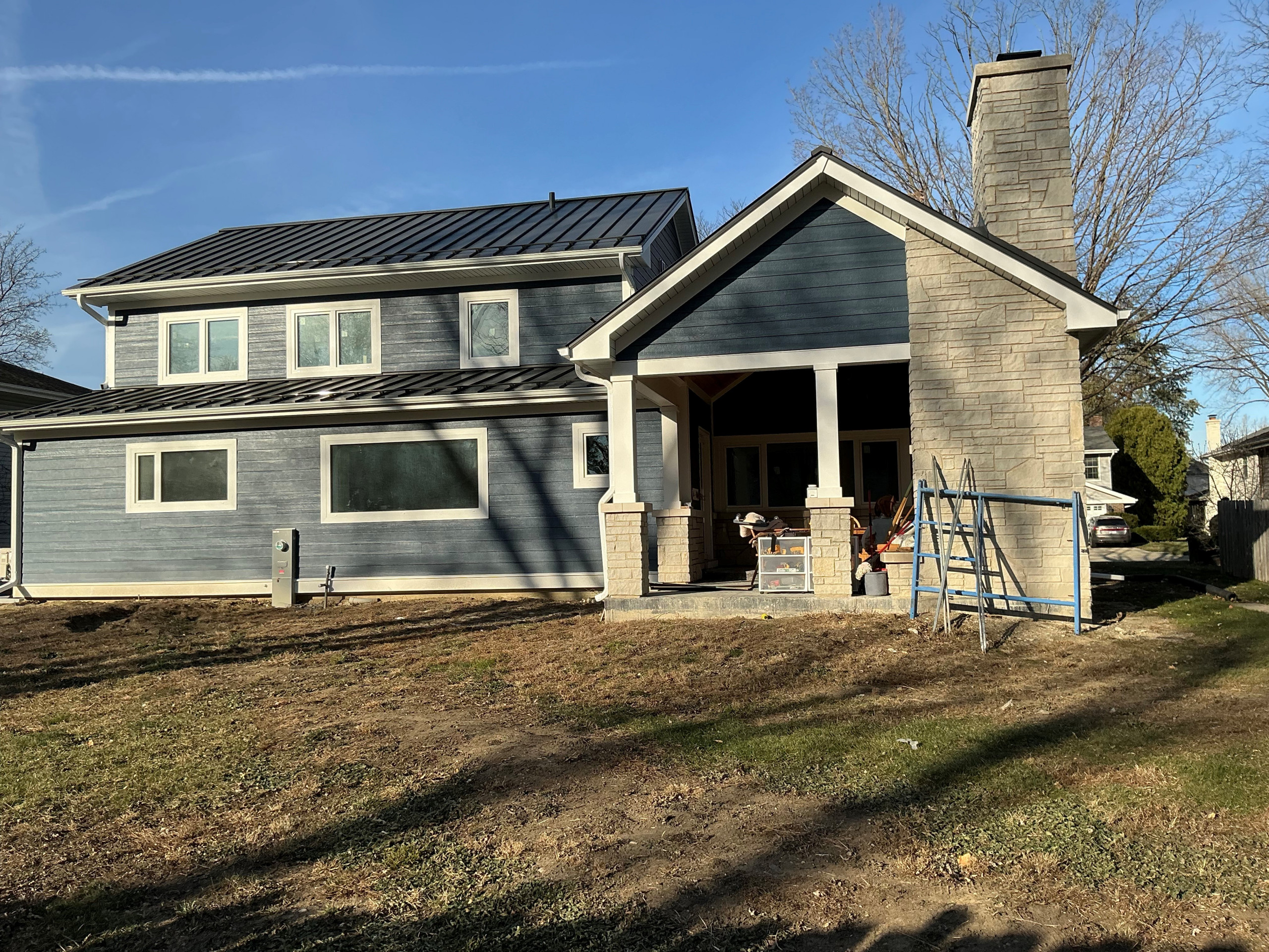 Backyard Patio Landscape - Libertyville, IL