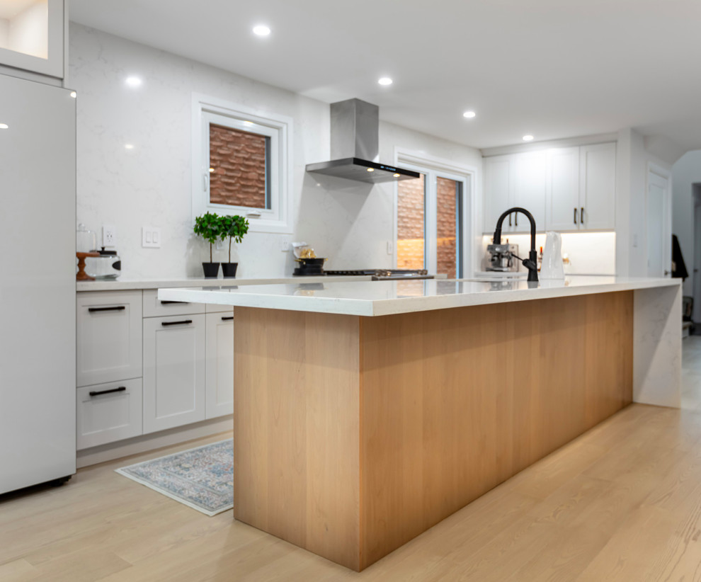 Kitchen - transitional kitchen idea in Toronto
