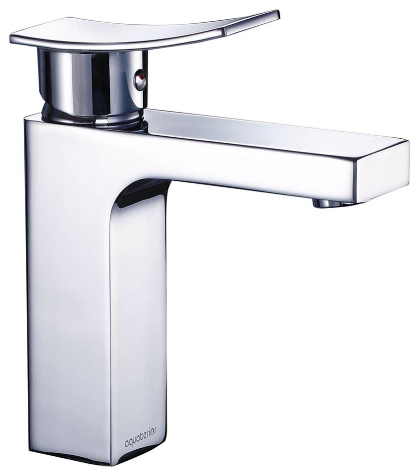 Modern 1 Hole Bathroom Faucet Vanity Sink Wash Basin Single Handle Kitchen CHR