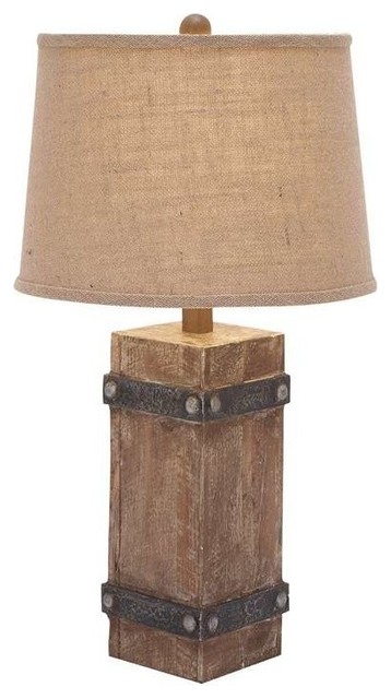 Wooden Table Lamp