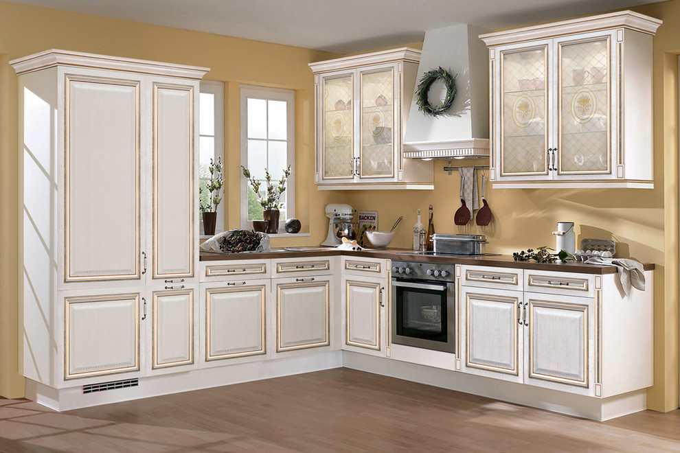 Кухонный Гарнитур «Афина» дуб с золотой патиной