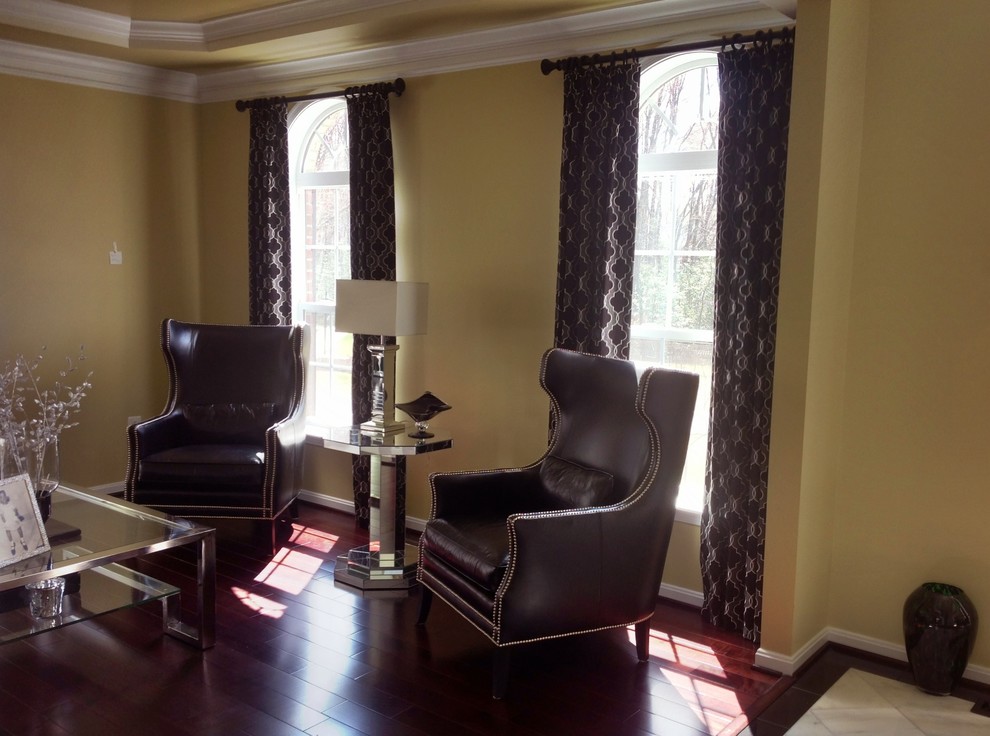 Transitional home design photo in Baltimore