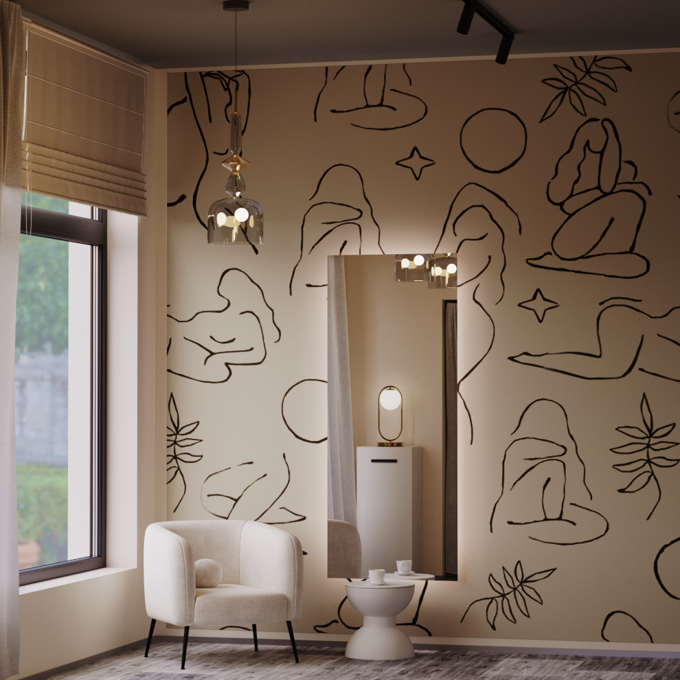 Дизайн проект студии красоты