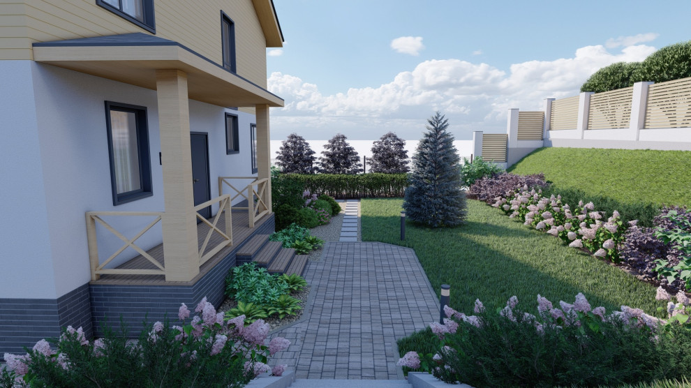 Лиловый холм