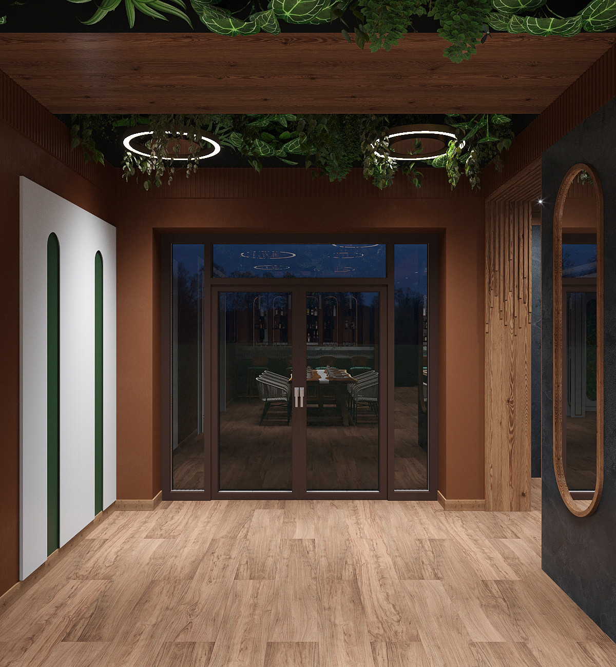 Дизайн проект интерьера SPA