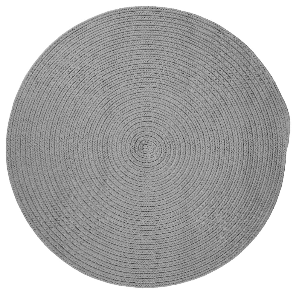 Colonial Mills Boca Raton Br43 Shadow Area Rugs, 10' Round Farmhouse