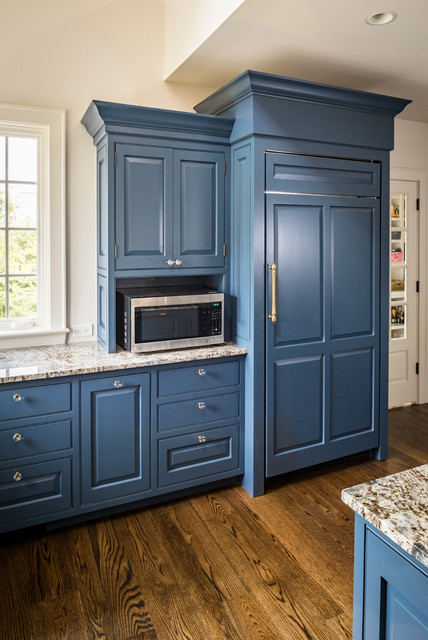 French Blue by Don Justice Cabinet Makers nyklassisk-koek