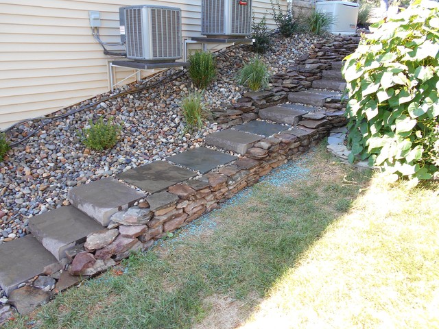 Landscape american-traditional-garden