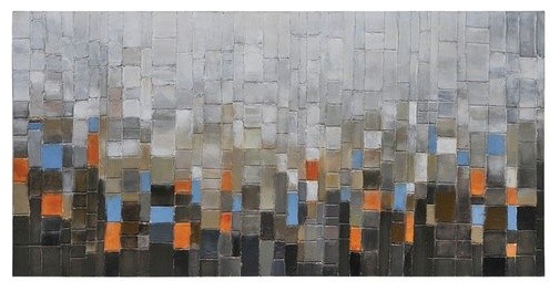 Ren Wil OL611 Warm Gradients Abstract 30" x 60" Wall Art by Patrick St. Germain