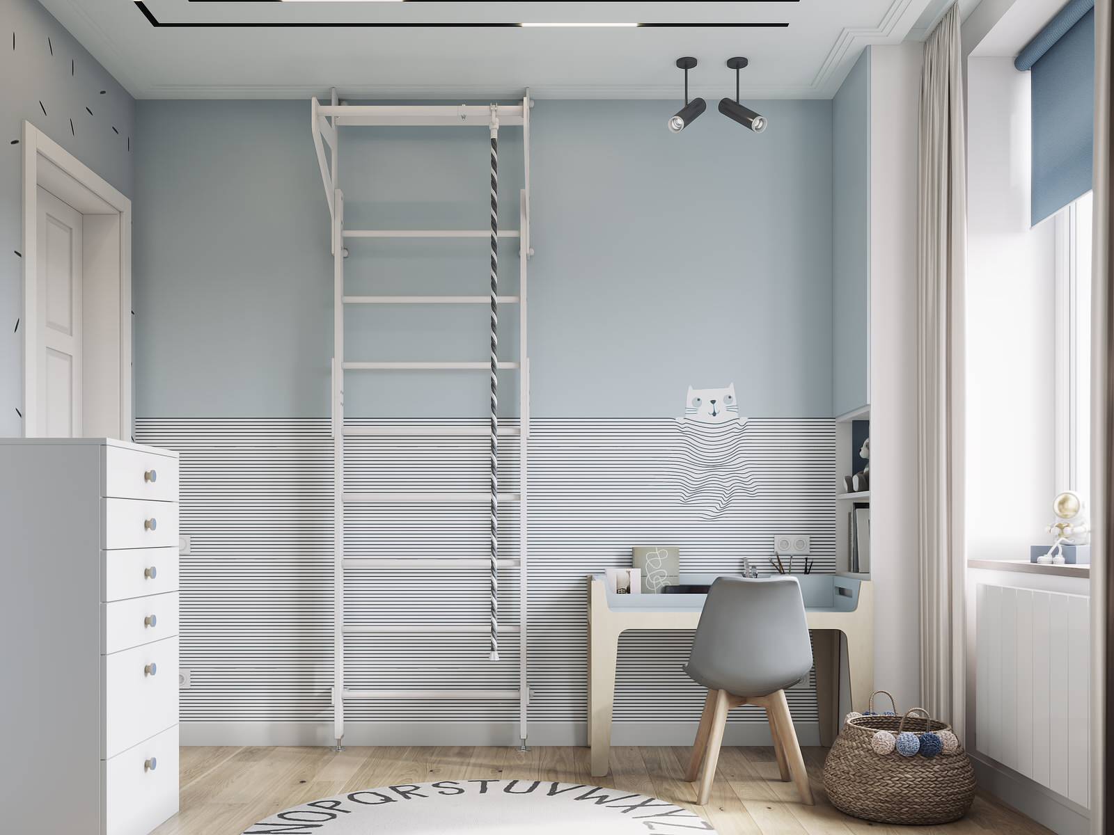 Дизайн-проект 3-х комнатной квартиры в Москве, 65 кв.м