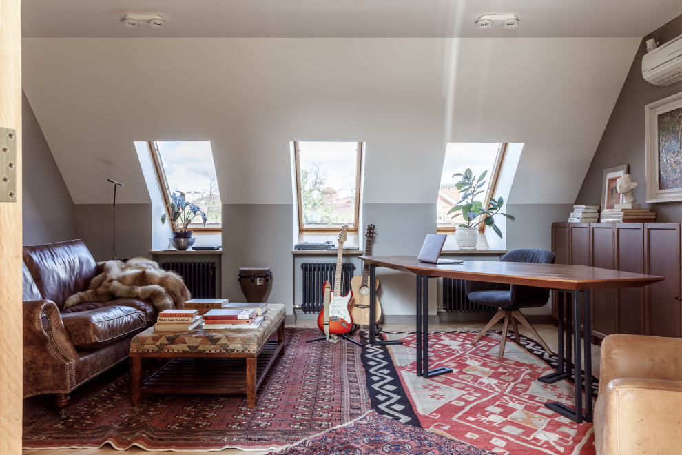 Кабинет в мансарде