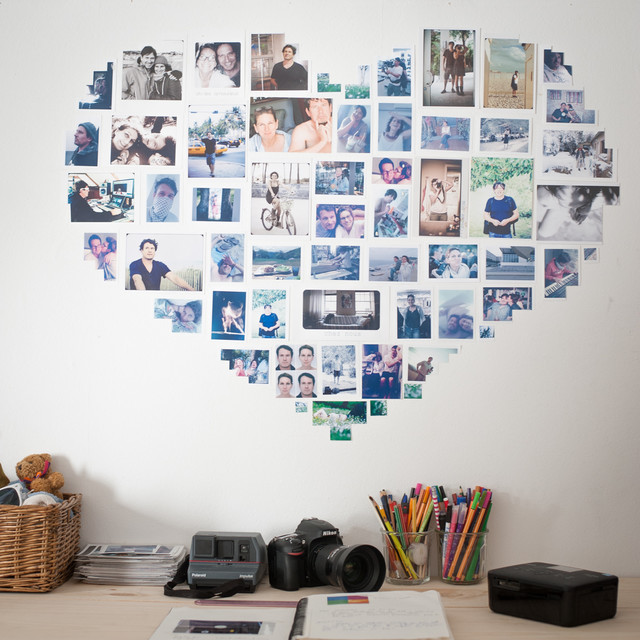 DIY : Former un cœur pour exposer ses photos au mur, mode d'emploi