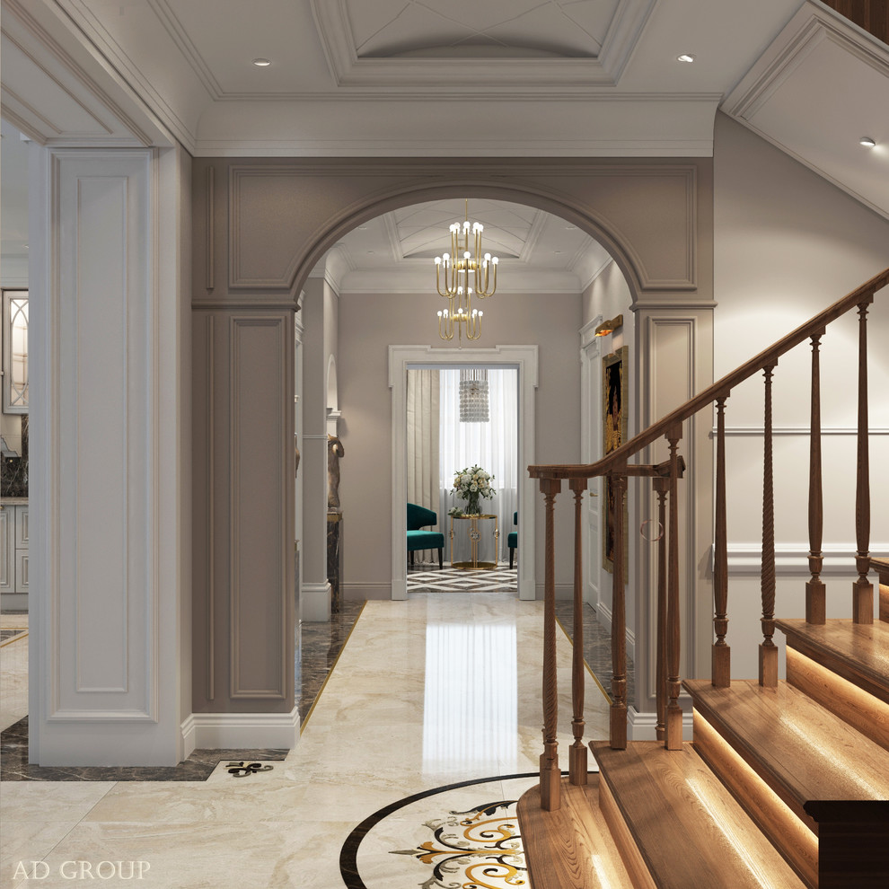 Загородный дом в стиле современная классика