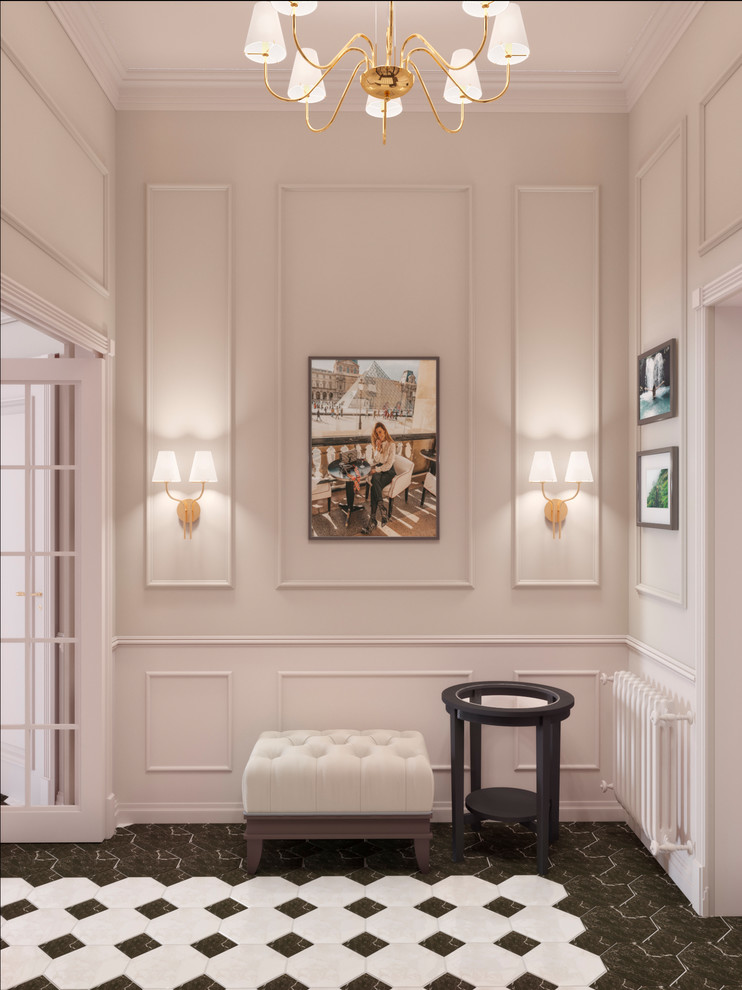 Дизайн коридора в классическом стиле. Частное домовладение г. Ставрополь