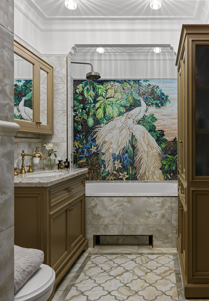 Долгоруковская ул. - Фото. 130 кв.м. Реализованный проект.