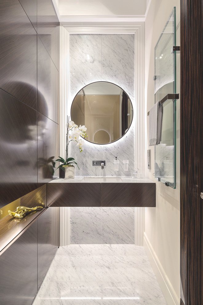 Interior design of apartment on Italian Riviera