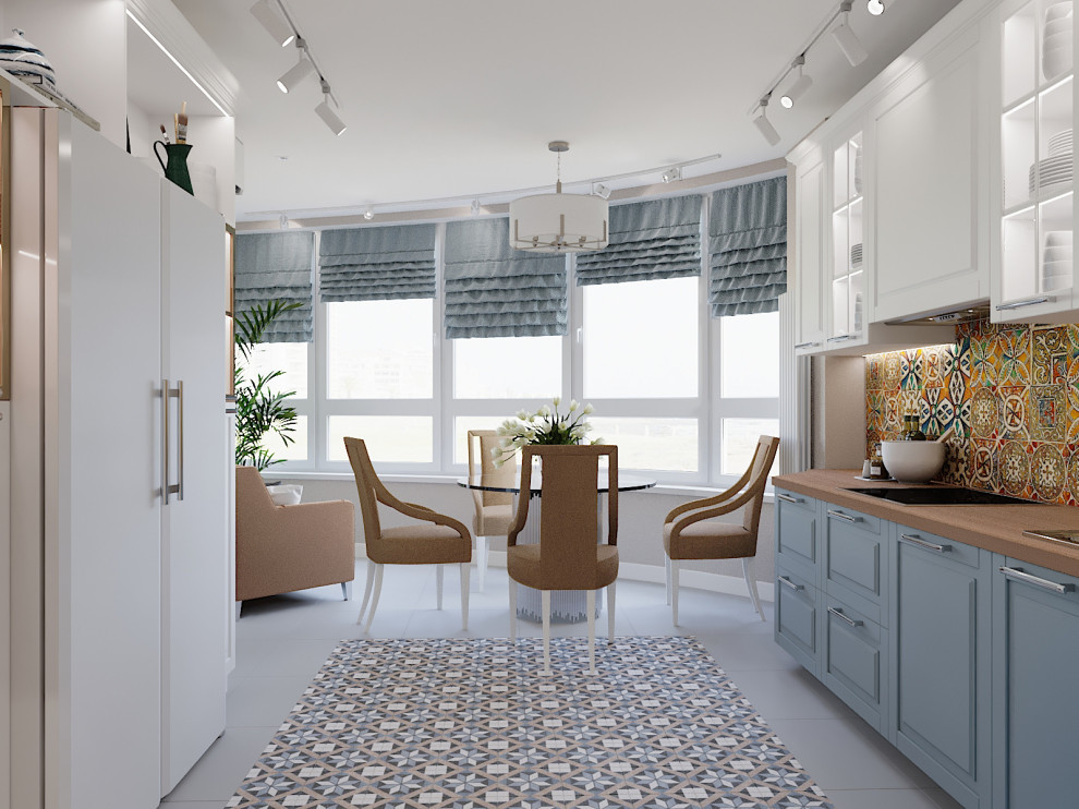 Смешение стилистических решений объединяющее отцов и детей