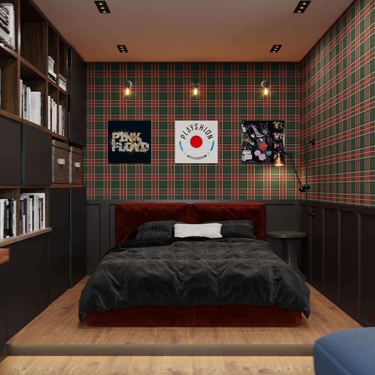 БРУТАЛЬНЫЙ ЛОФТ на 38 м2