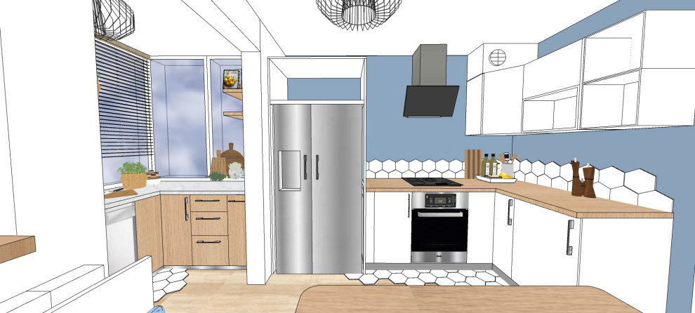 Le Raincy - Rénovation d'une cuisine | Concept Ikea Hack