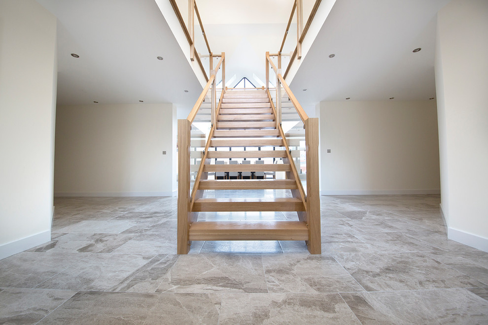 Design ideas for an expansive contemporary staircase in Other.