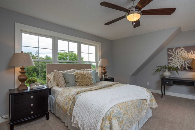 Model Home beach-style-bedroom