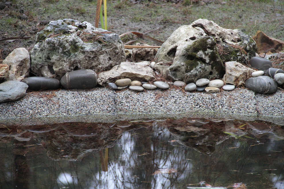 Реализация ландшафтного проекта в сосновом лесу