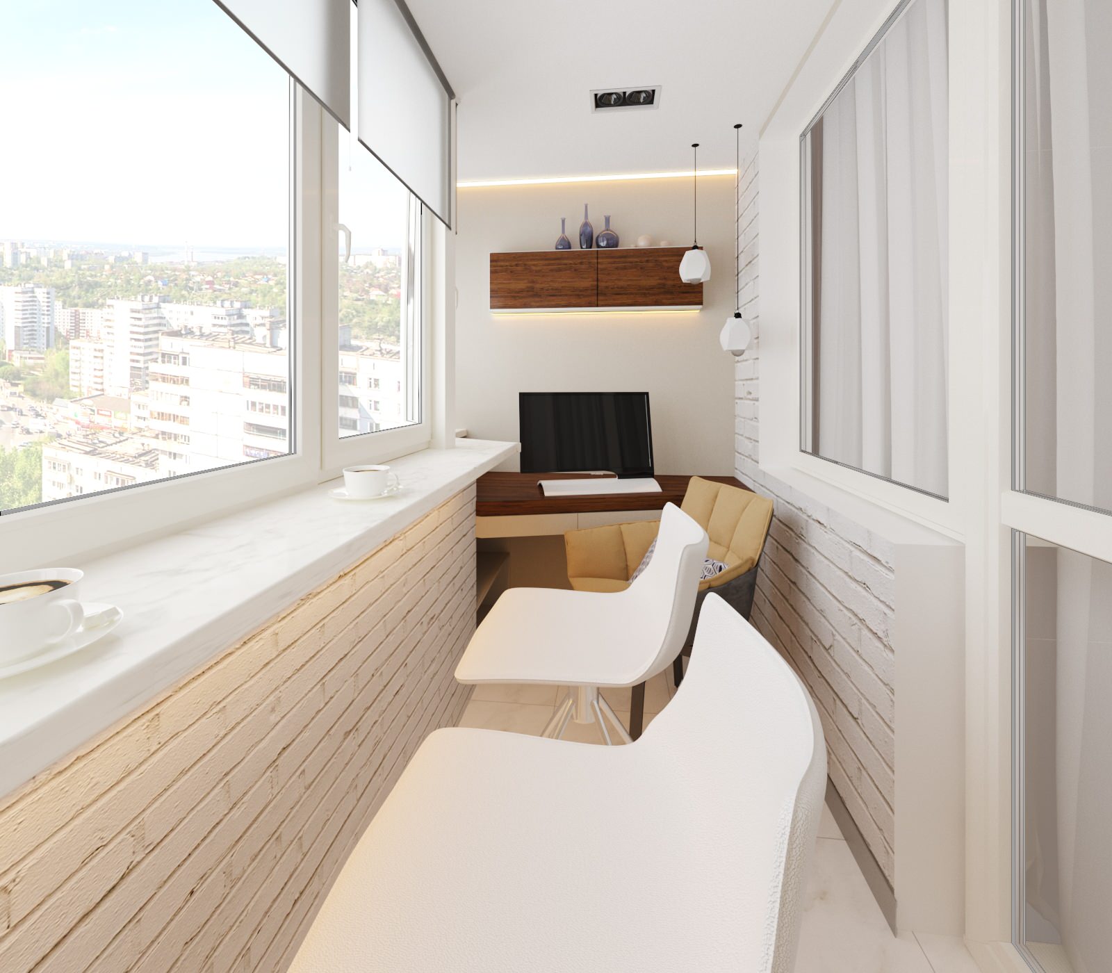 Кухня-гостиная в современном стиле