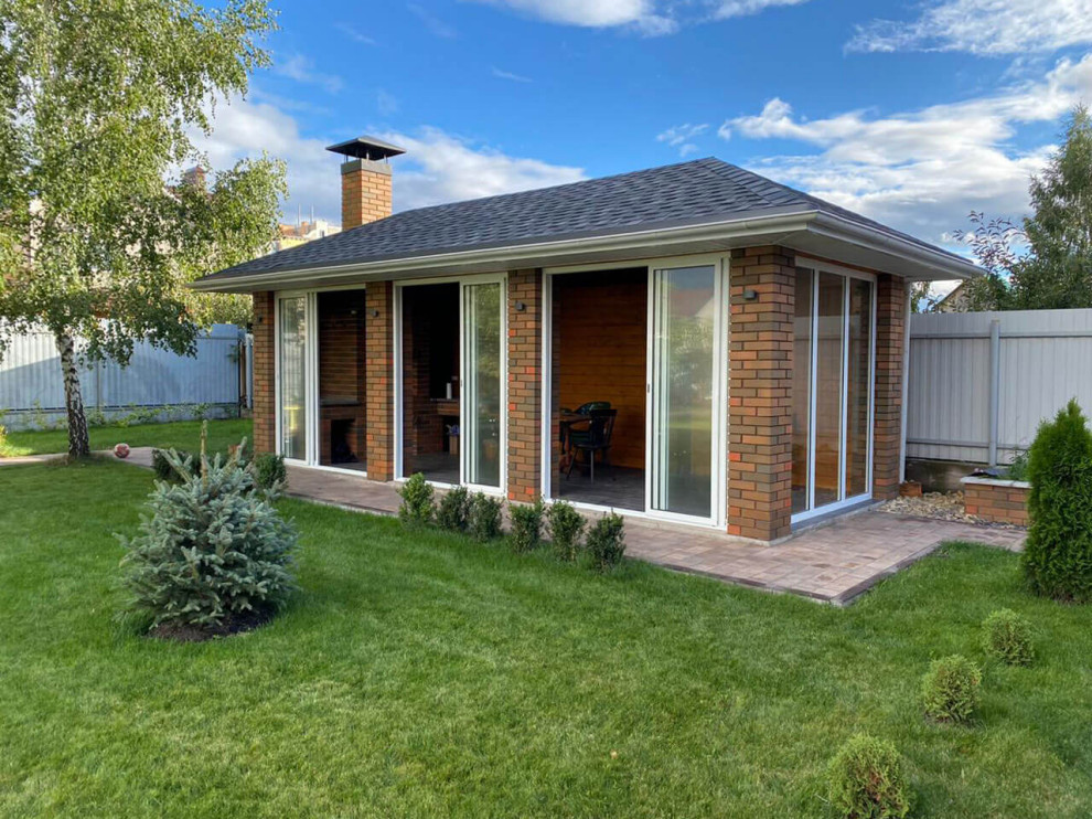 Остекление беседки