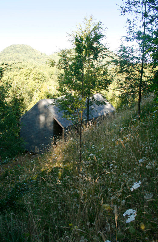 Современный дом с панорамным остеклением