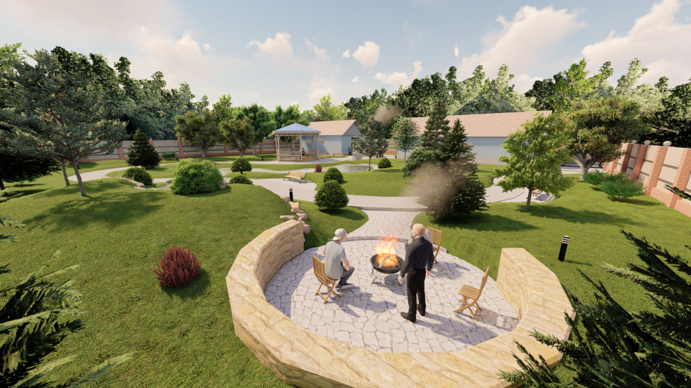 Визуализация частного участка