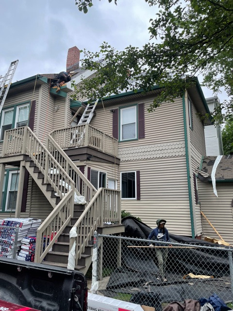 Roofing and metal fascia trim