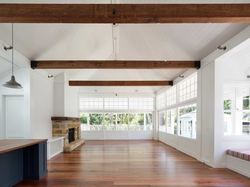 Avalon Village Residence - Beach Style - Living Room - Sydney - by ...