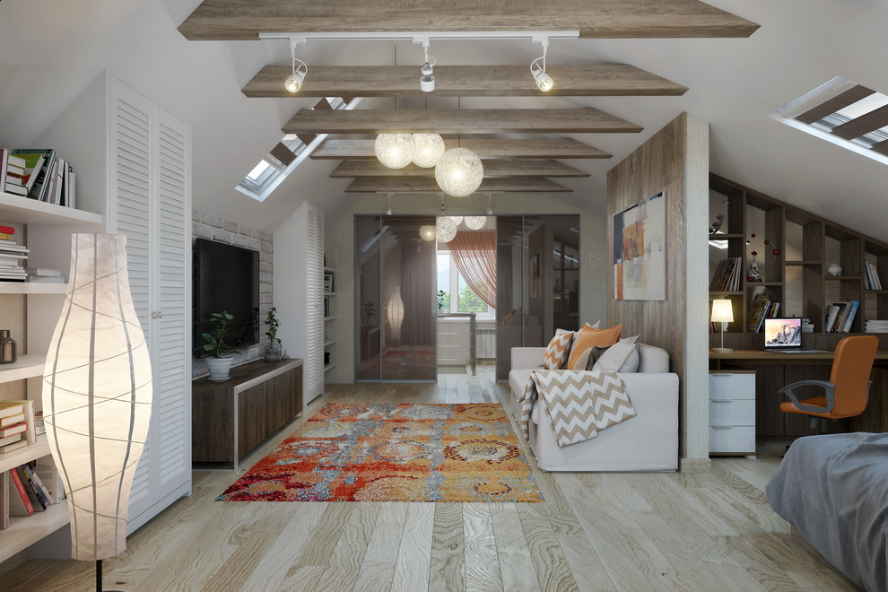 Дизайн мансардного помещения г.Новороссийск