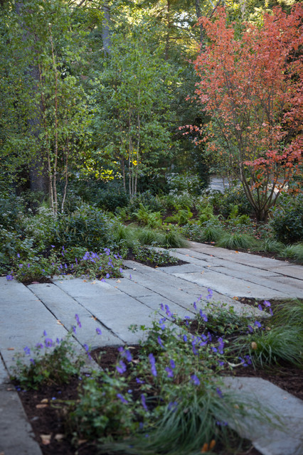 Old Meets New contemporary-garden