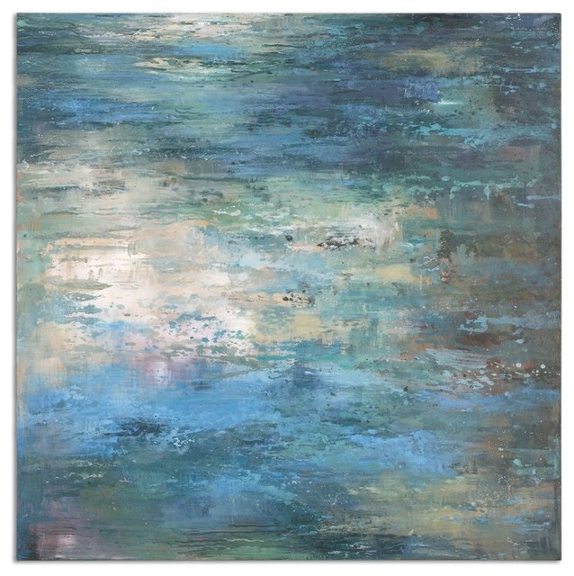Uttermost Splish Splash 40 Canvas Wall Art Transitional Prints Uttermost 34345 Splish Splash 40 Canvas Wall Art