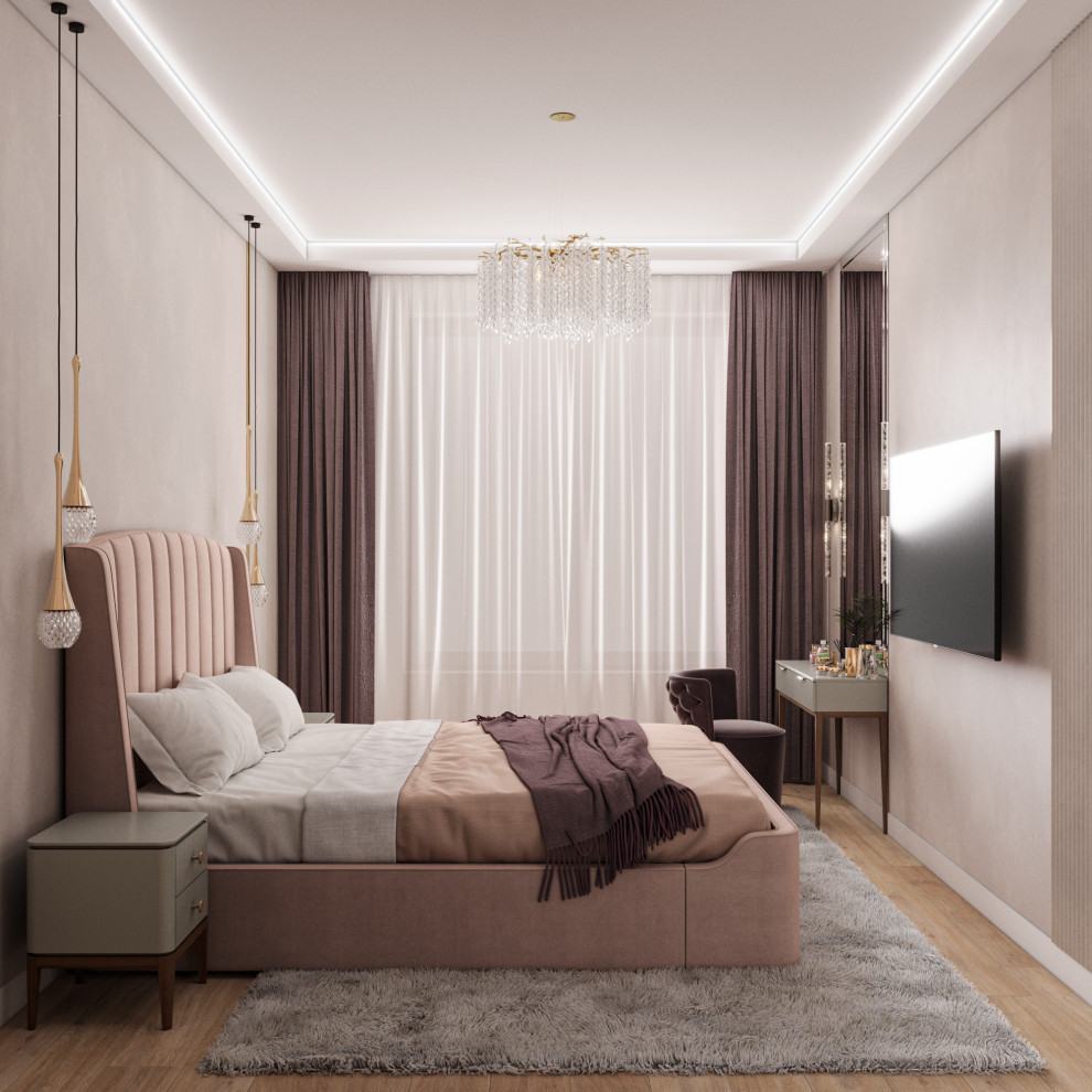 Проект интерьера квартиры 67 м2 в ЖК "Рассказово"