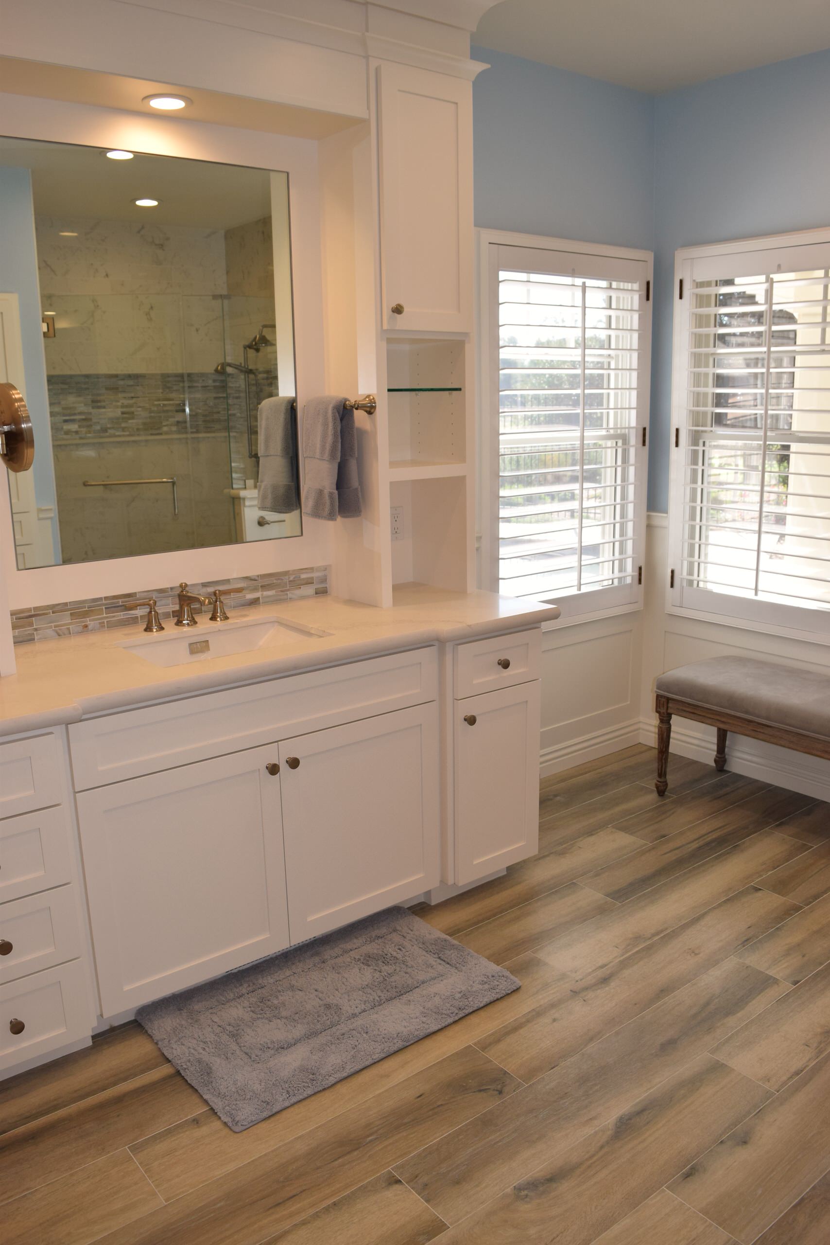 Novi - Transitional Bathroom and Laundry in Pleasanton, CA