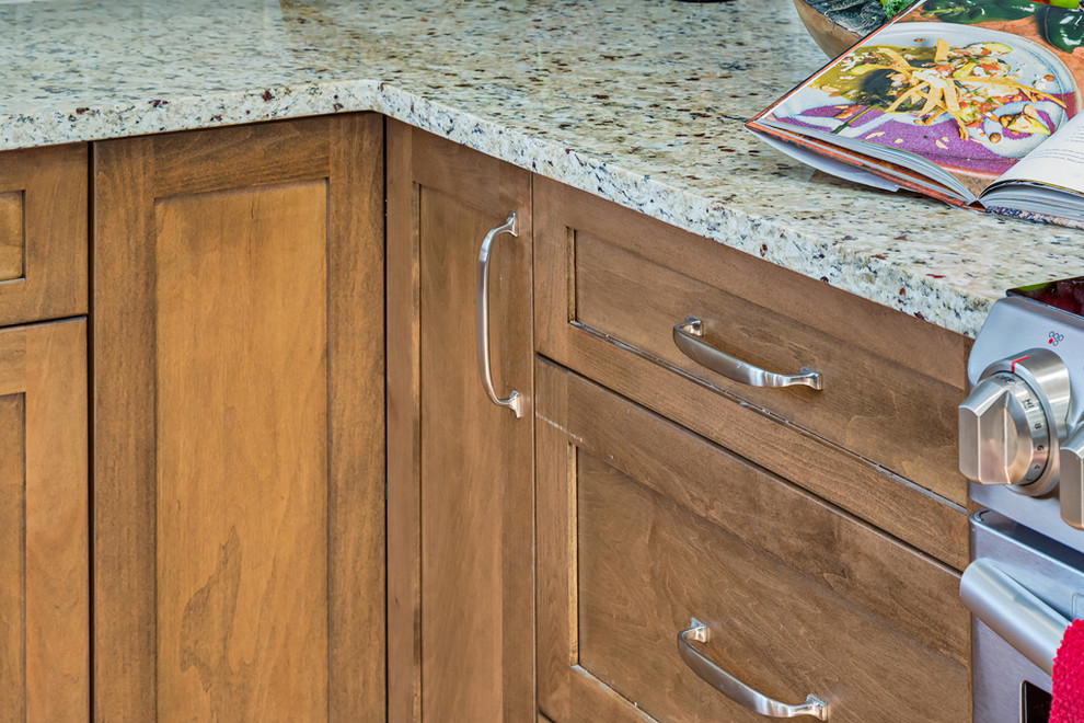 Inspiration for a transitional home design remodel in Calgary