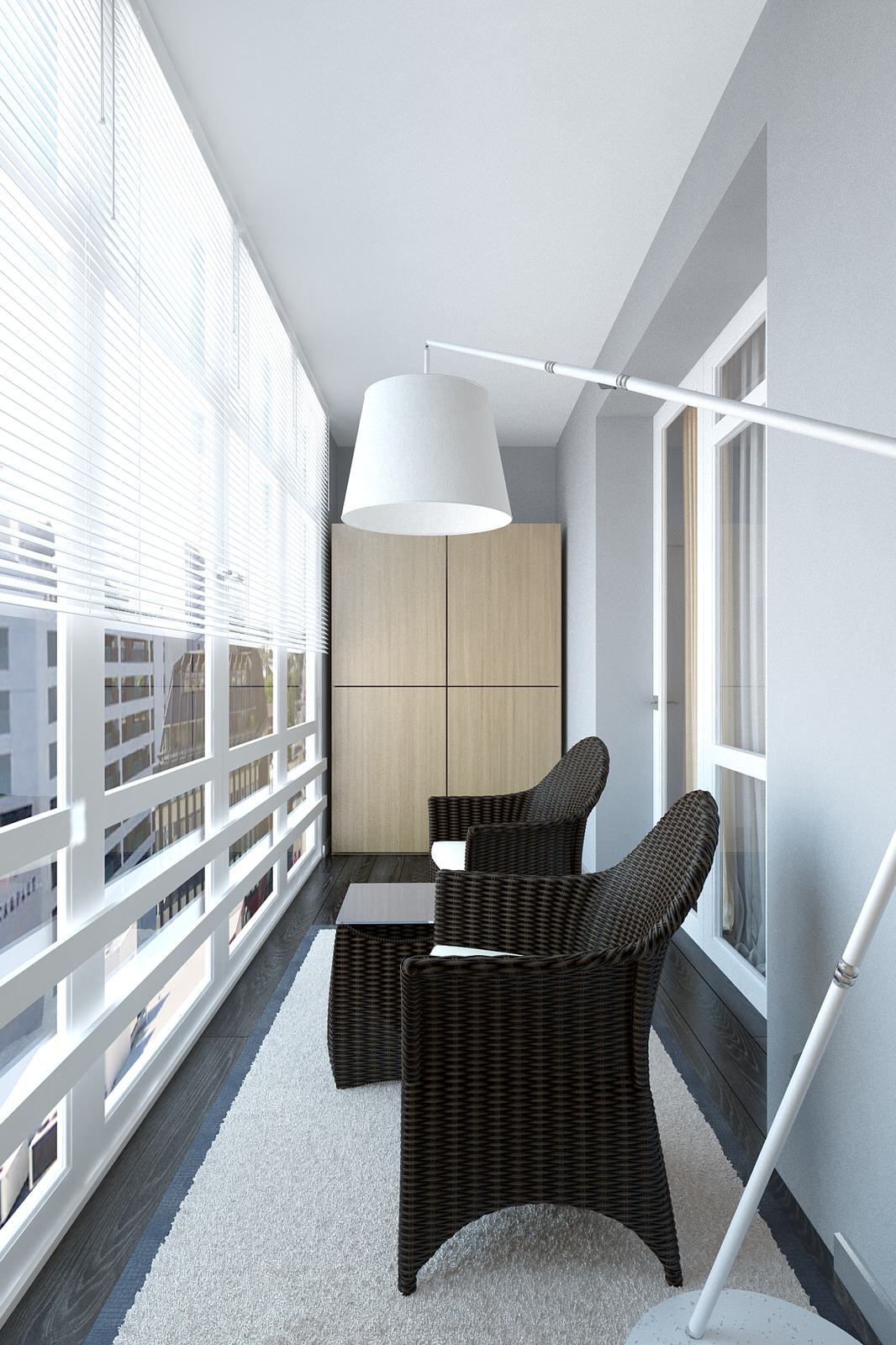 Дизайн интерьера (Техно в минимализме)