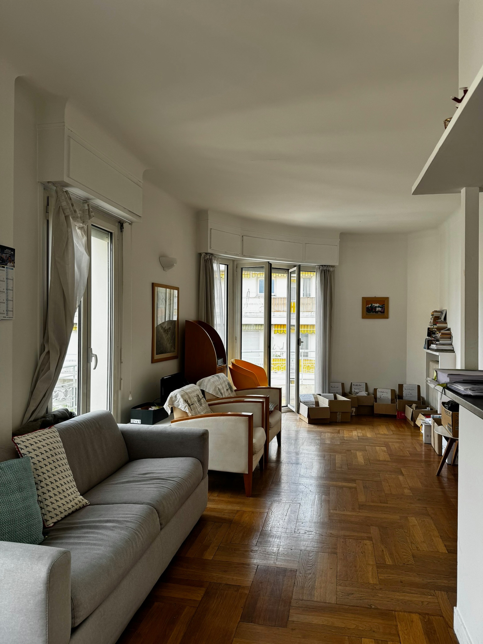L’union parfaite : deux appartements transformés en un duplex unique