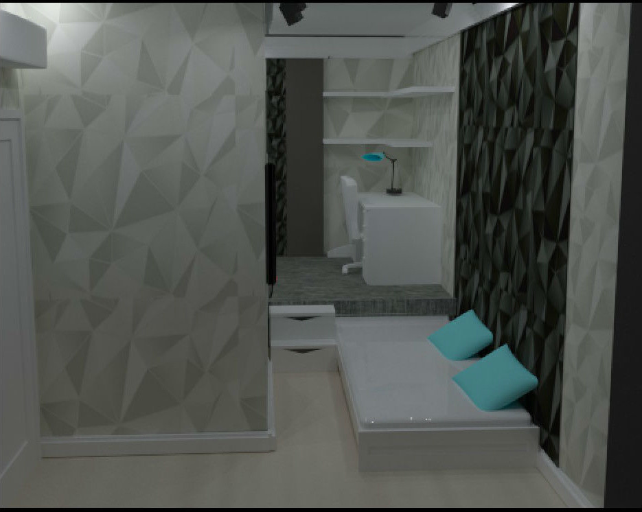 Стандартная двух комнатная квартира с не стандартной планировкой