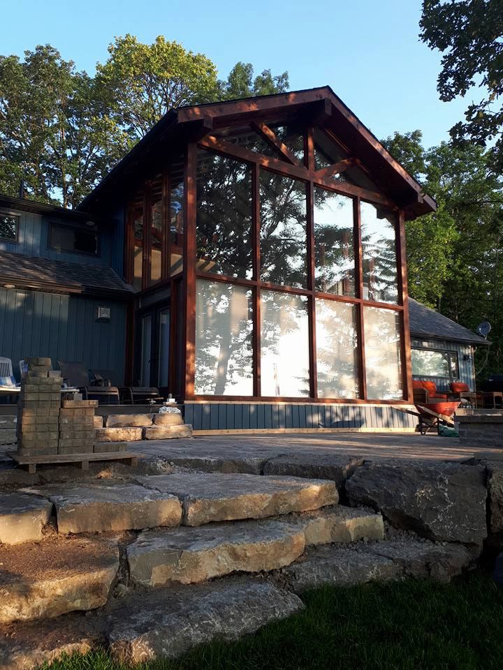 Timber and Glass Addition