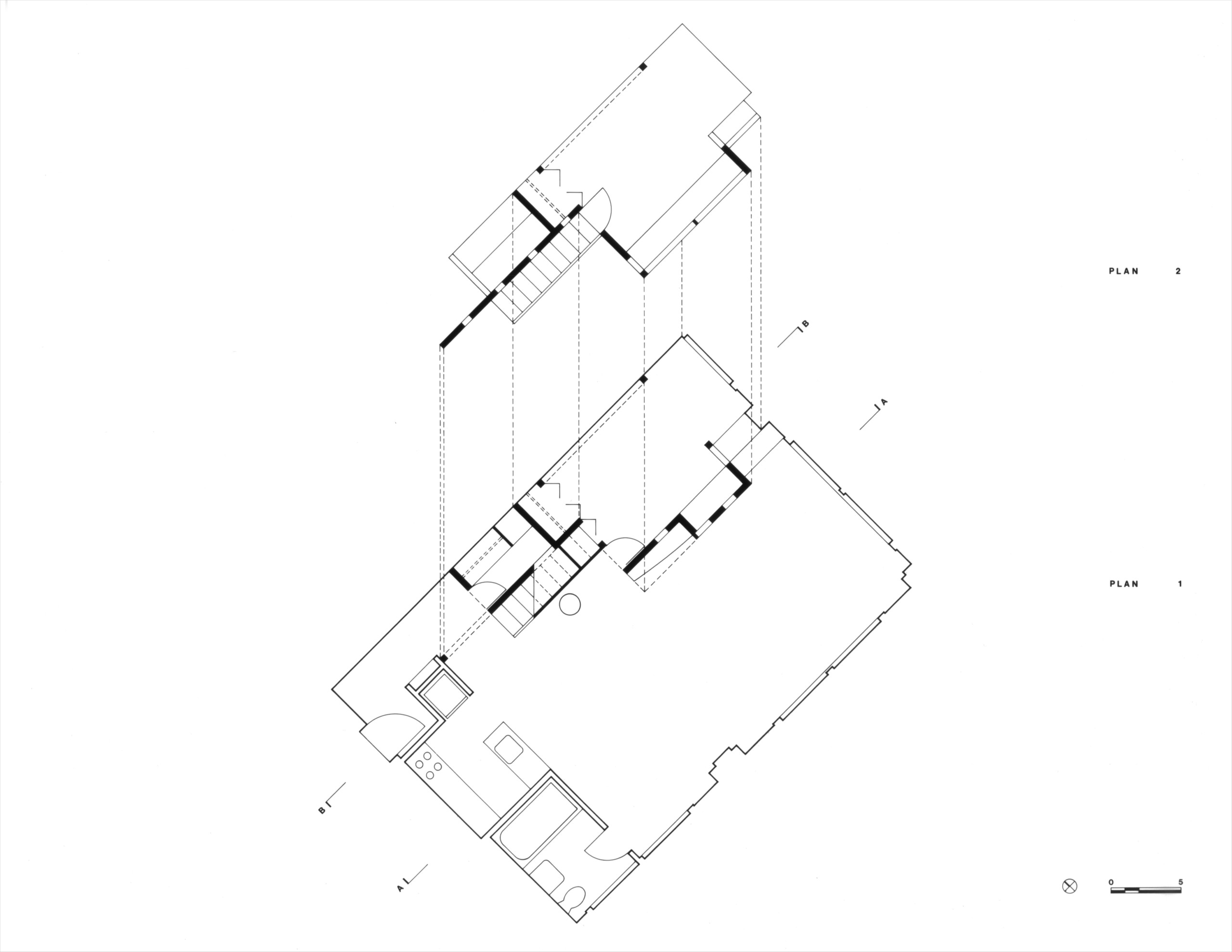 STACKED FLOOR PLANS