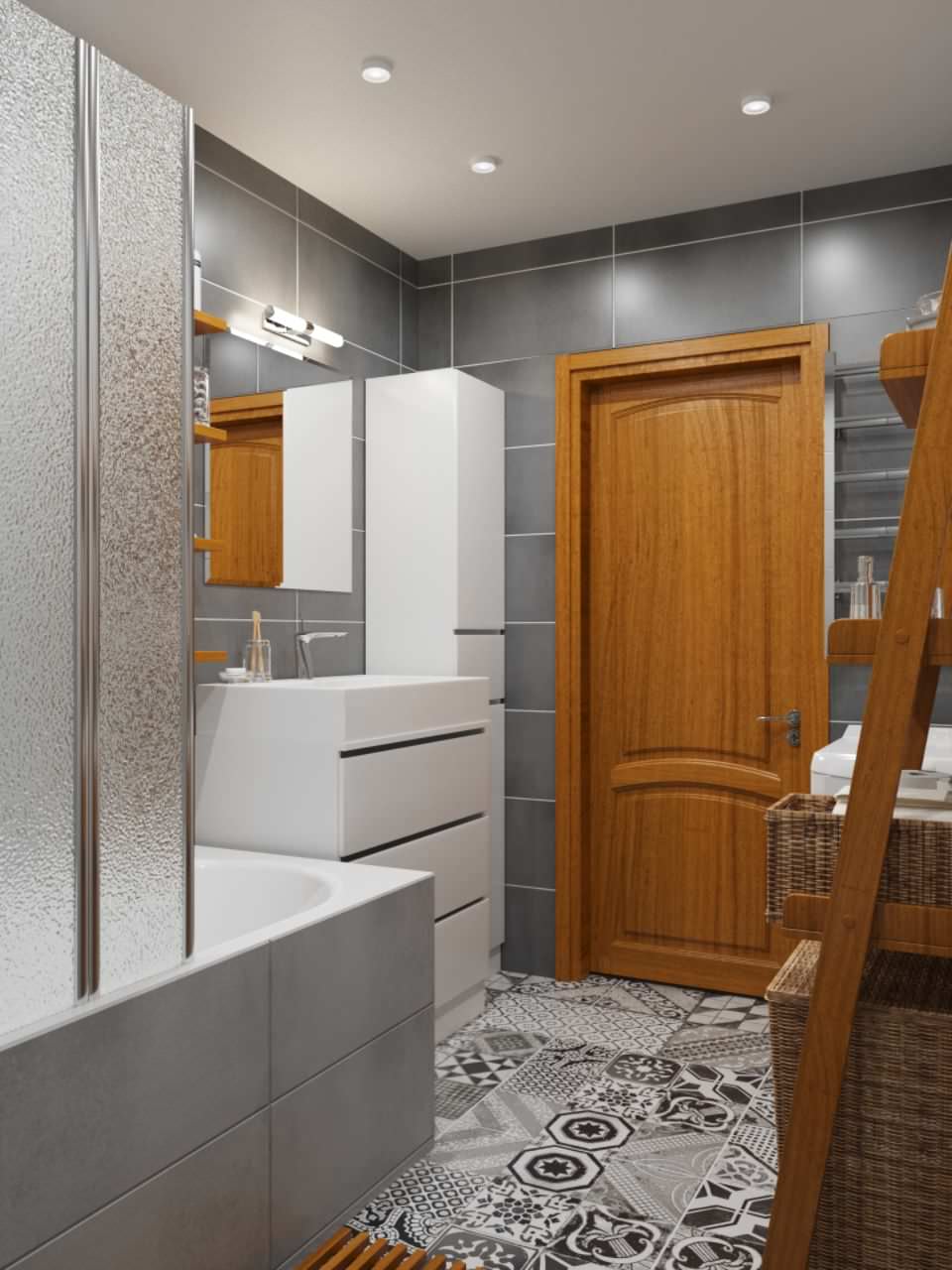 Дизайн совмещенного санузла